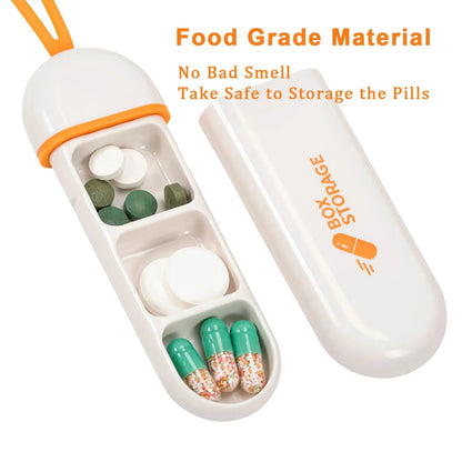 Travel Pill Organizer Case