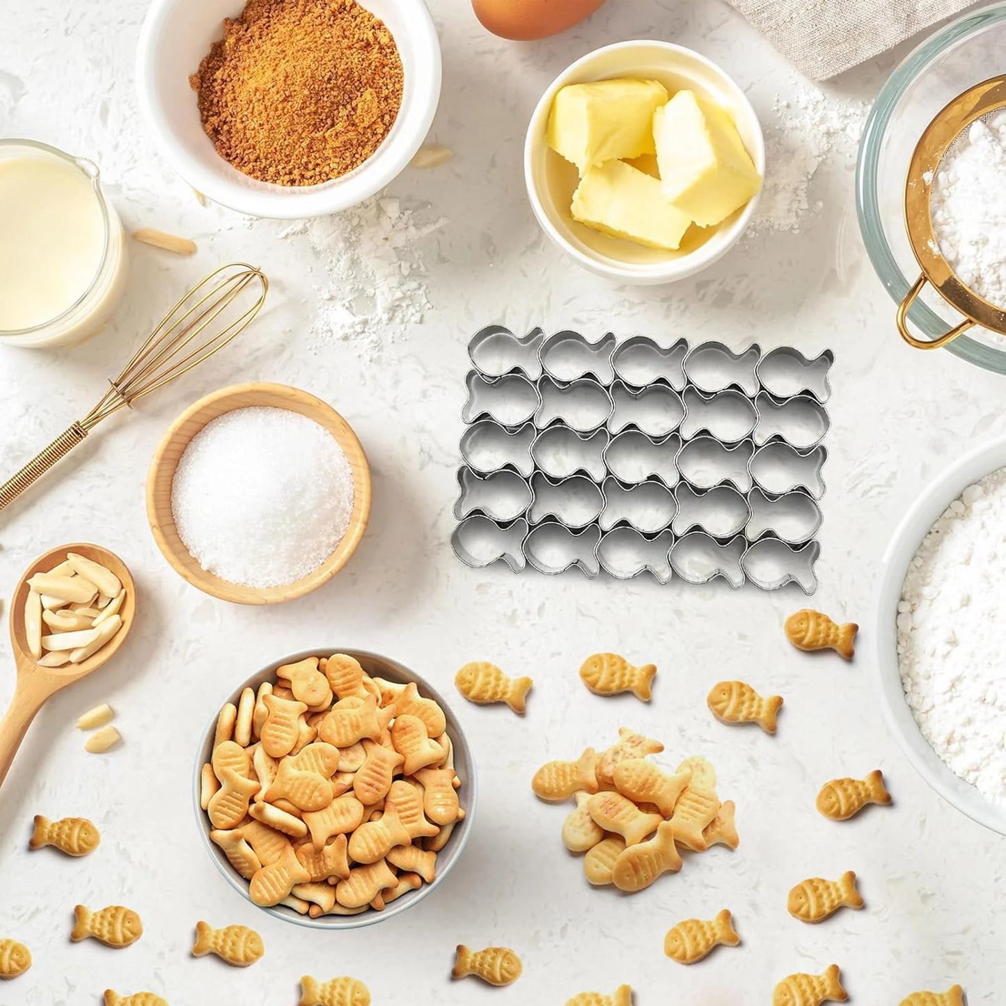 Mini Goldfish Cookie Cutter Mold