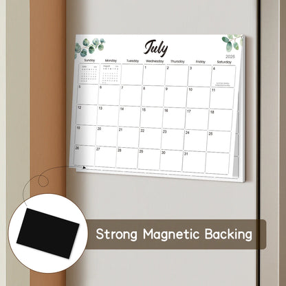 Magnetic Fridge Calendar 2026–2027 Monthly Planner