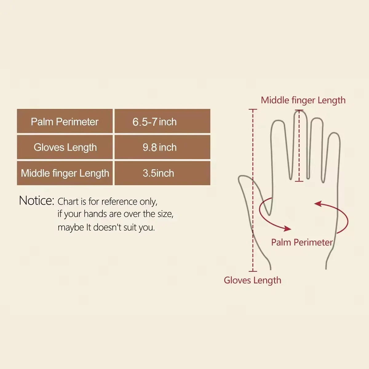 Women’s Winter PU Leather Warm Gloves