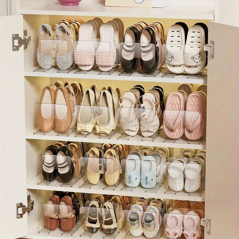 Transparent Shoe Storage Rack