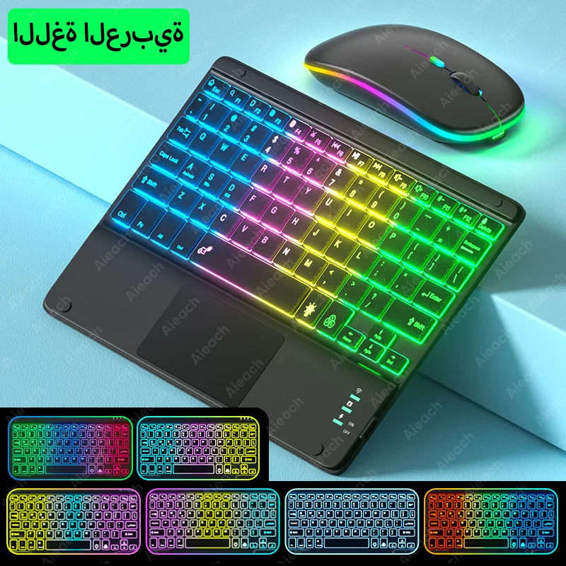 Wireless Bluetooth Keyboard with Touchpad