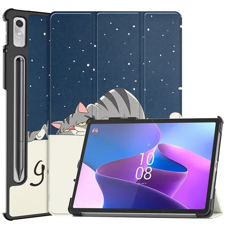 Lenovo Tab P12 12.7" Magnetic Tri-Fold Tablet Case