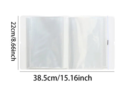 Portable PP Photo Storage Album for Photos, Cards & Collectibles