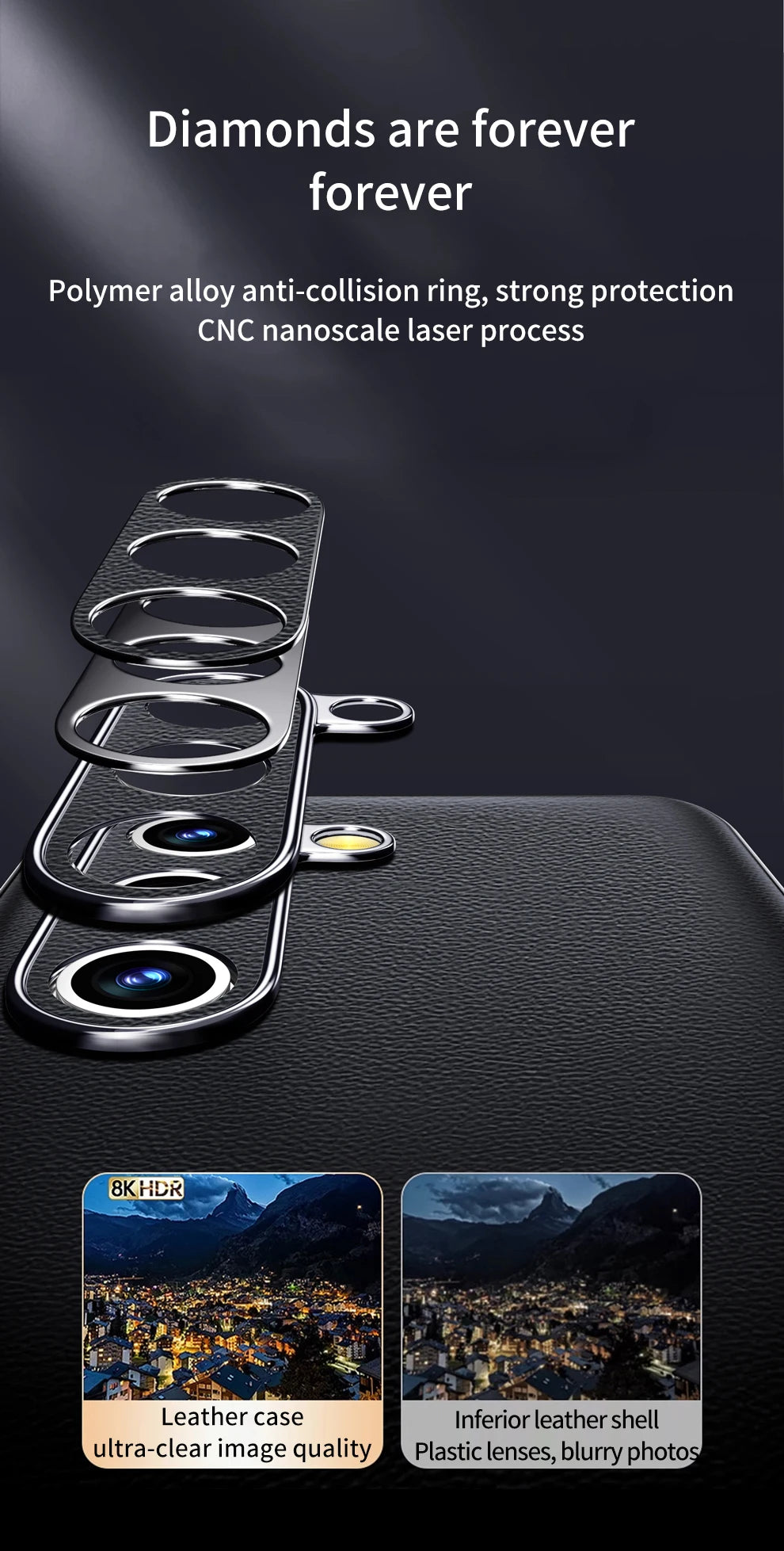 Genuine Leather Samsung Phone Case