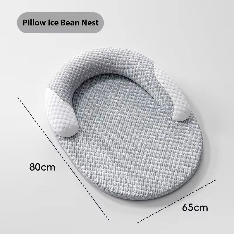 Premium Cooling Pet Lounger Bed