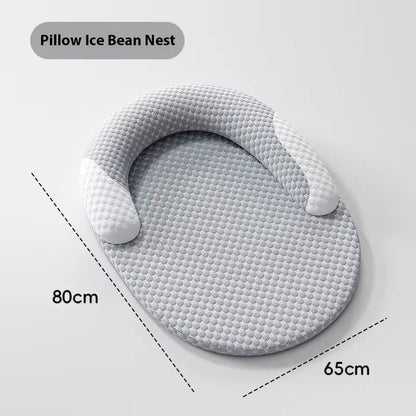 Premium Cooling Pet Lounger Bed