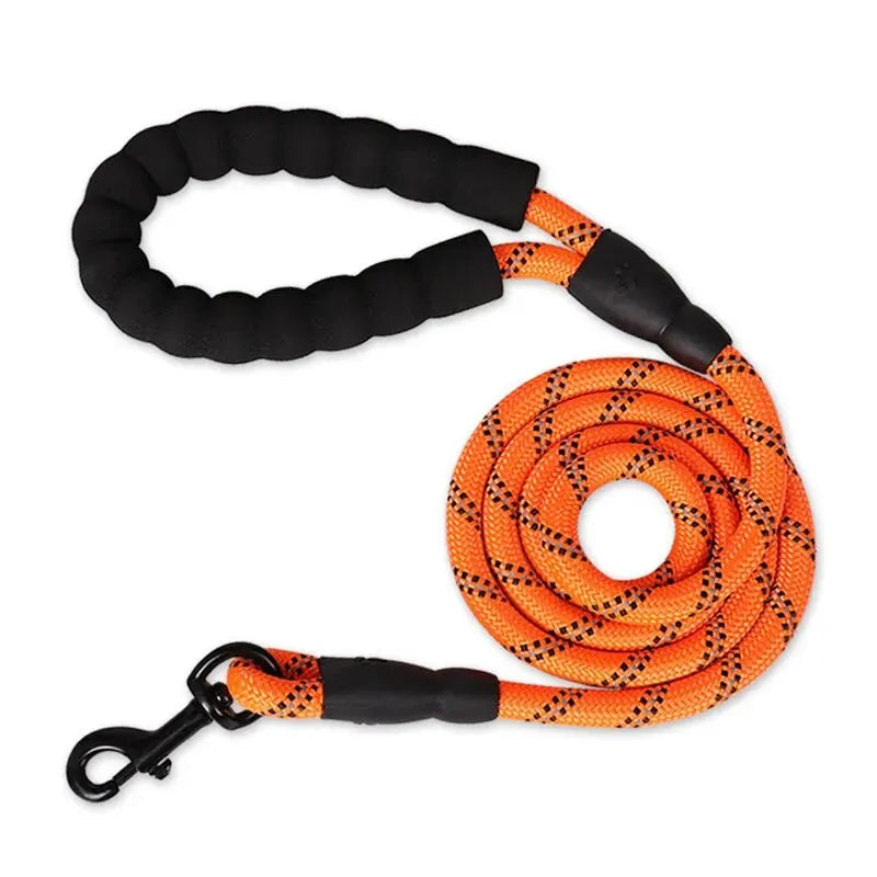 Reflective Heavy Duty Dog Leash with Padded Handle