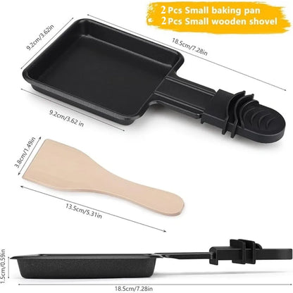 Mini Raclette Pan Set