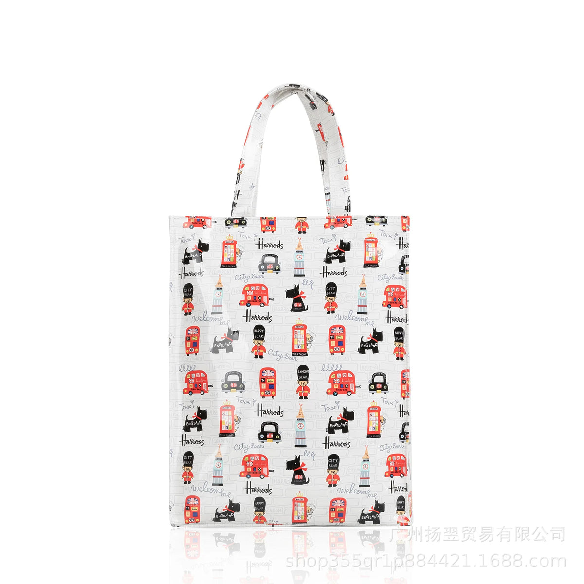 Square PVC Everyday Tote Bag