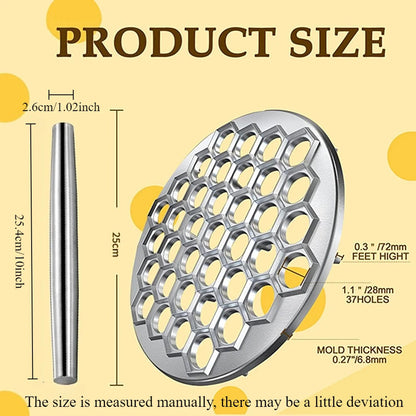 Aluminium Dumpling Press Set