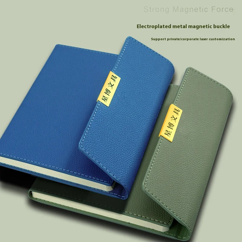 Premium A5 Leather Business Notebook Gift Set