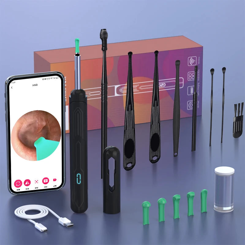 NATFIRE NK3 Pro HD Wireless Ear Cleaner with Camera