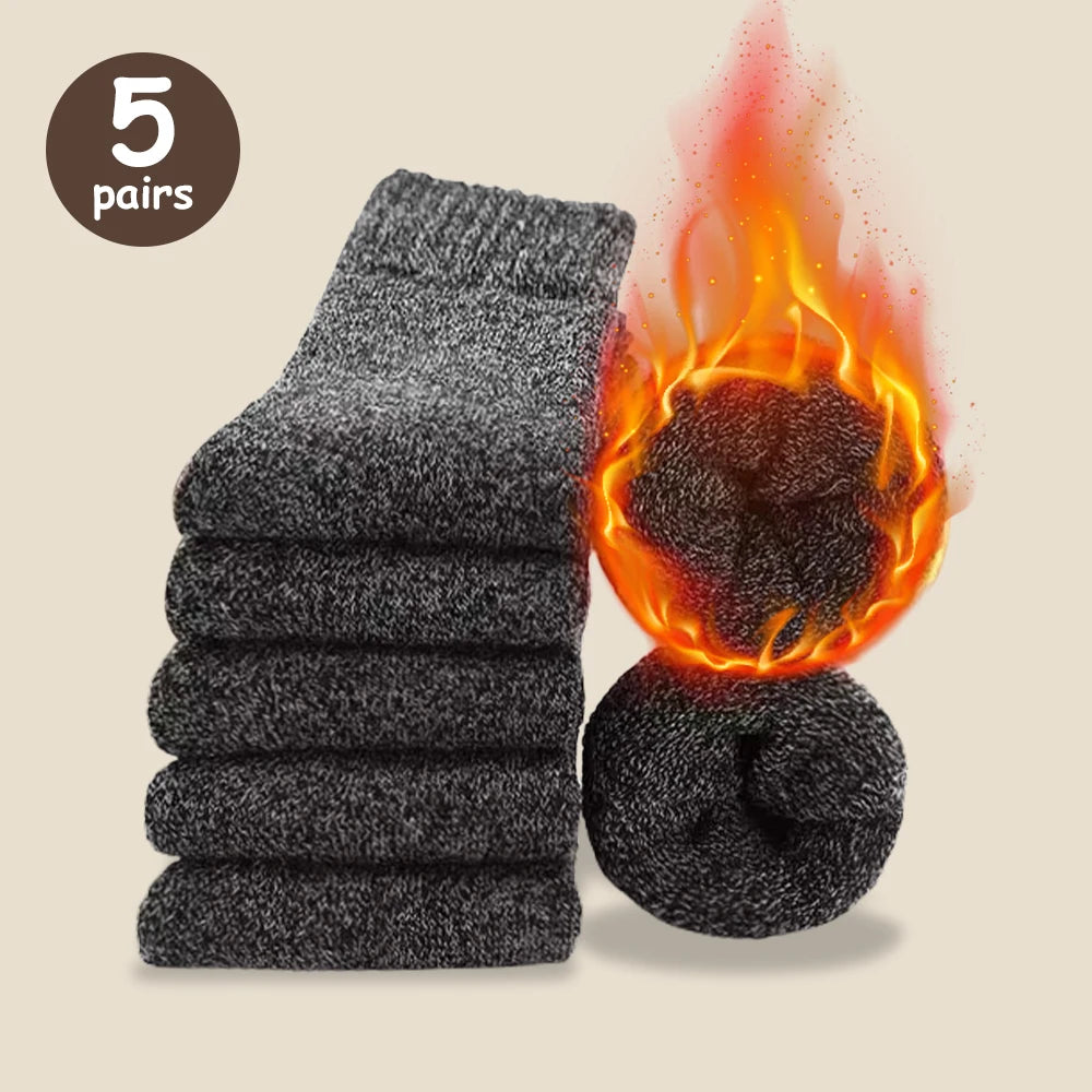 Men’s Thick Casual Crew Socks