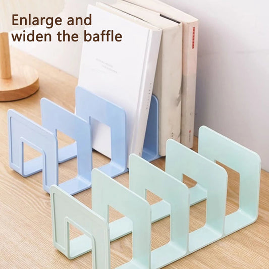 ABS 4-Compartment Book Organizer & Bookends