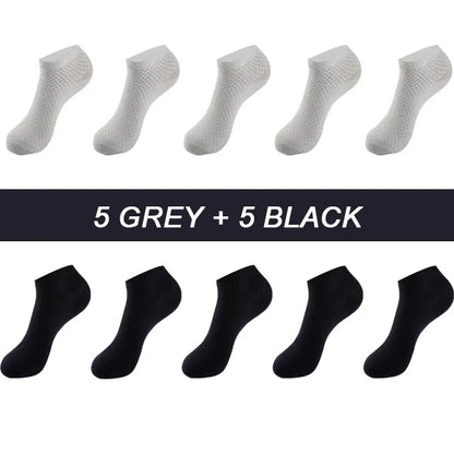 Men’s Bamboo Fiber Socks 10 Pairs
