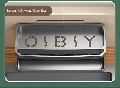 Sink Drain Organizer Shelf