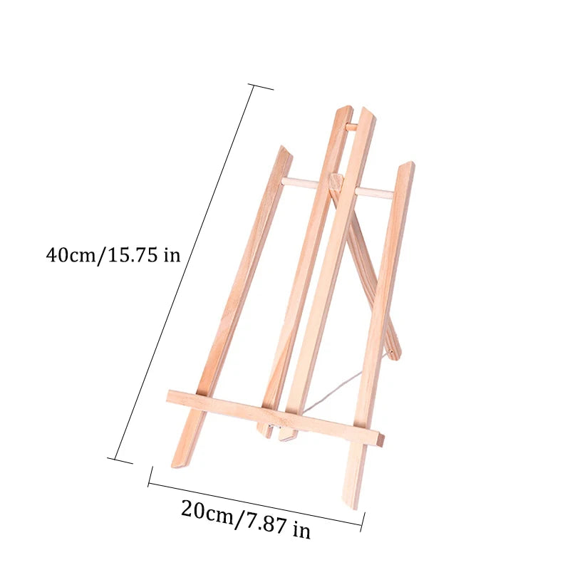 Foldable Wooden Desktop Easel