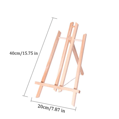 Foldable Wooden Desktop Easel
