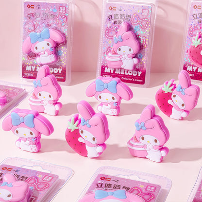 Cute My Melody 3D Cartoon Eraser