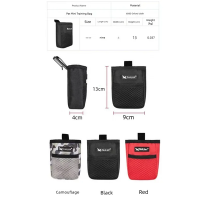 Dog Training Treat Pouch with Waist Clip