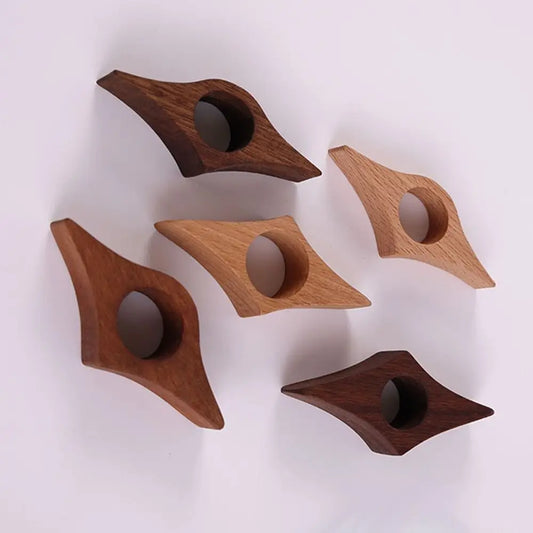 Solid Wooden Thumb Page Holder Bookmark