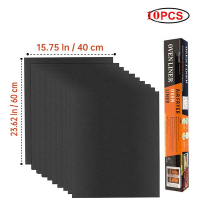 Heat Resistant Teflon Grill & Baking Mat for BBQ, Oven & Air Fryer
