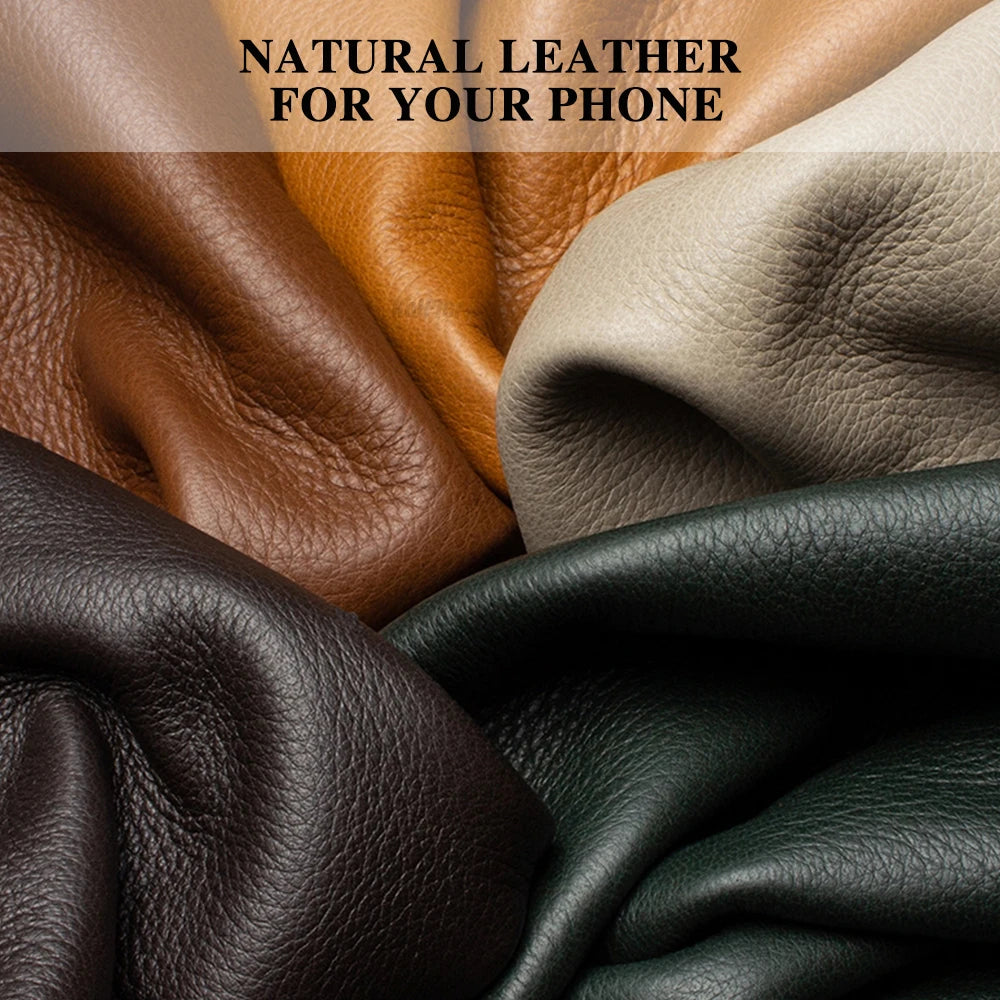 Genuine Leather Case for Honor Magic 7 Pro