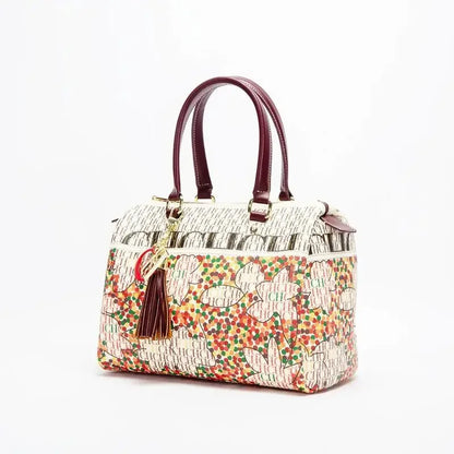 Floral Print Large Capacity Tote Handbag