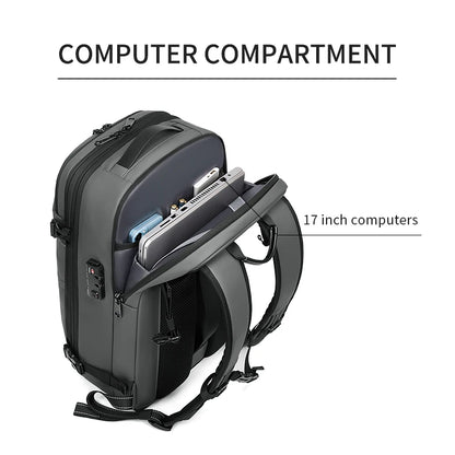 Expandable Vacuum Compression Travel Backpack