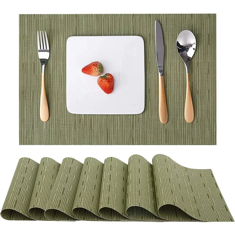 Woven PVC Dining Table Placemat