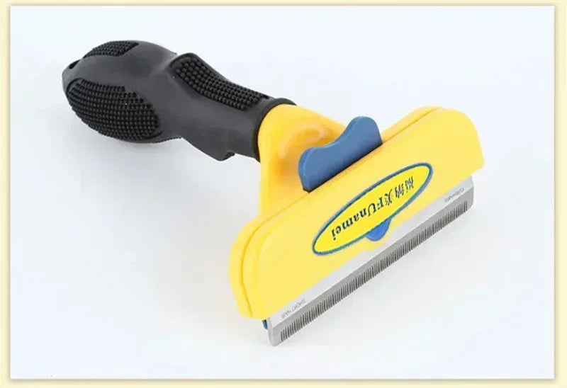 Pet Deshedding Grooming Comb for Cats & Dogs