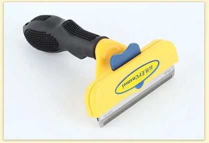Pet Deshedding Grooming Comb for Cats & Dogs