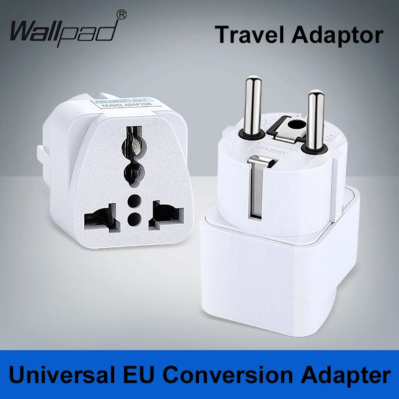 Universal EU Travel Plug Adapter