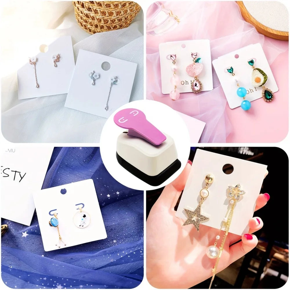 Portable Earring Card Hole Punch