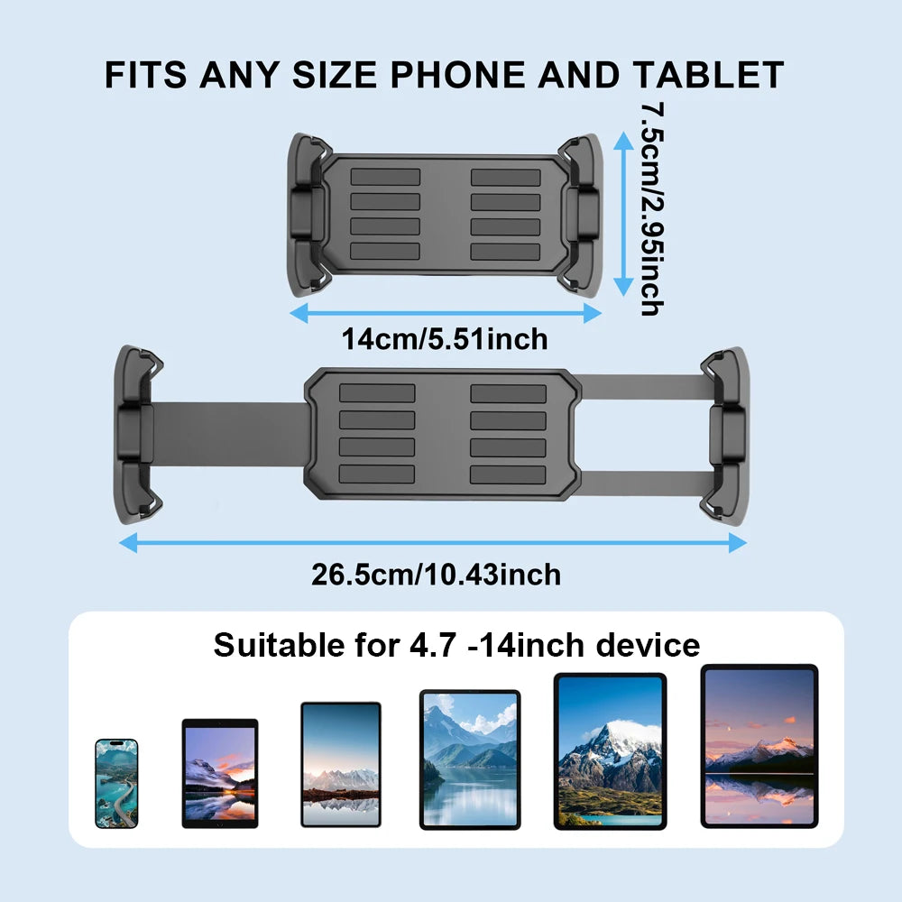 Adjustable Tripod Tablet Floor Stand