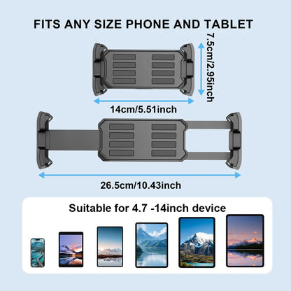 Adjustable Tripod Tablet Floor Stand