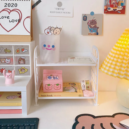 Desktop Storage Shelf Organizer