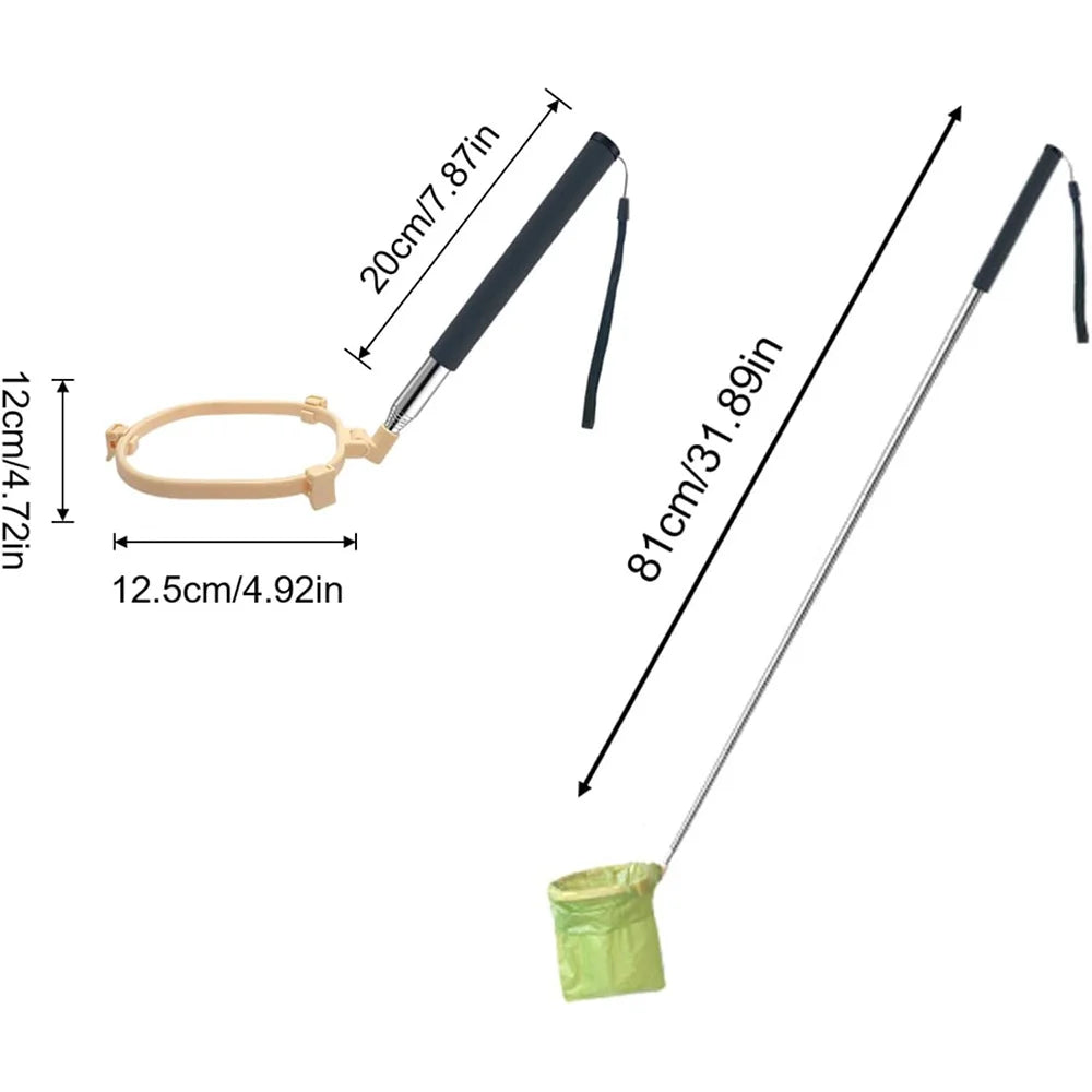 Portable Foldable Dog Pooper Scooper