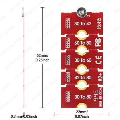 JEYI M.2 NVMe SSD Extension Bracket Adapter
