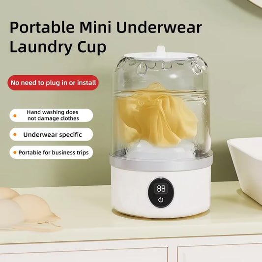Wireless Washing Machine Portable Underwear Cleaner 1L