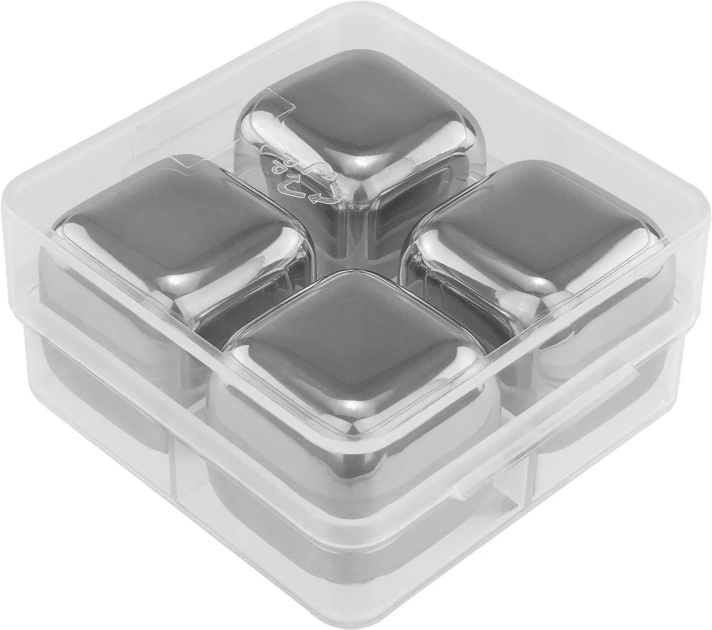 Reusable Stainless Steel Whiskey Stones Set