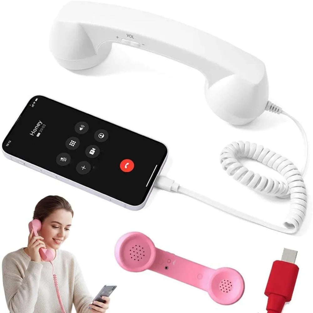 Retro Type-C Phone Handset