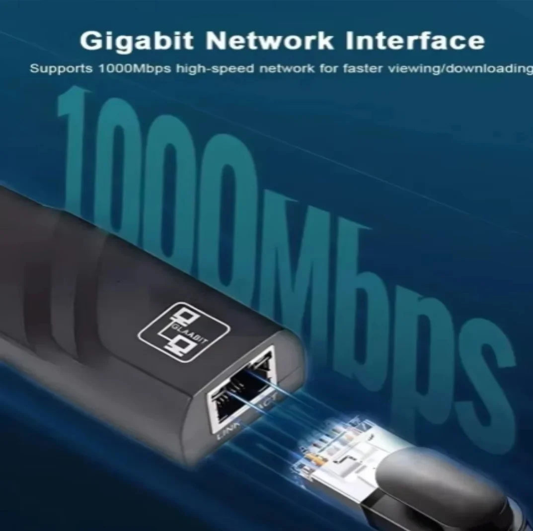 USB 3.0 to RJ45 Gigabit Ethernet Adapter