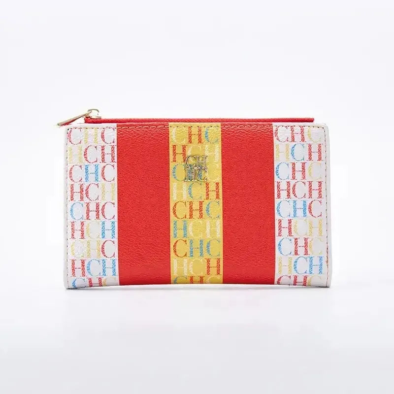 Luxury PU Leather Women’s Wallet with Artistic Print