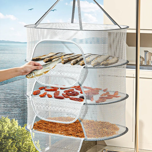 Portable Mesh Hanging Drying Rack