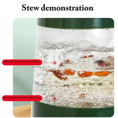 Portable Glass Stew Pot