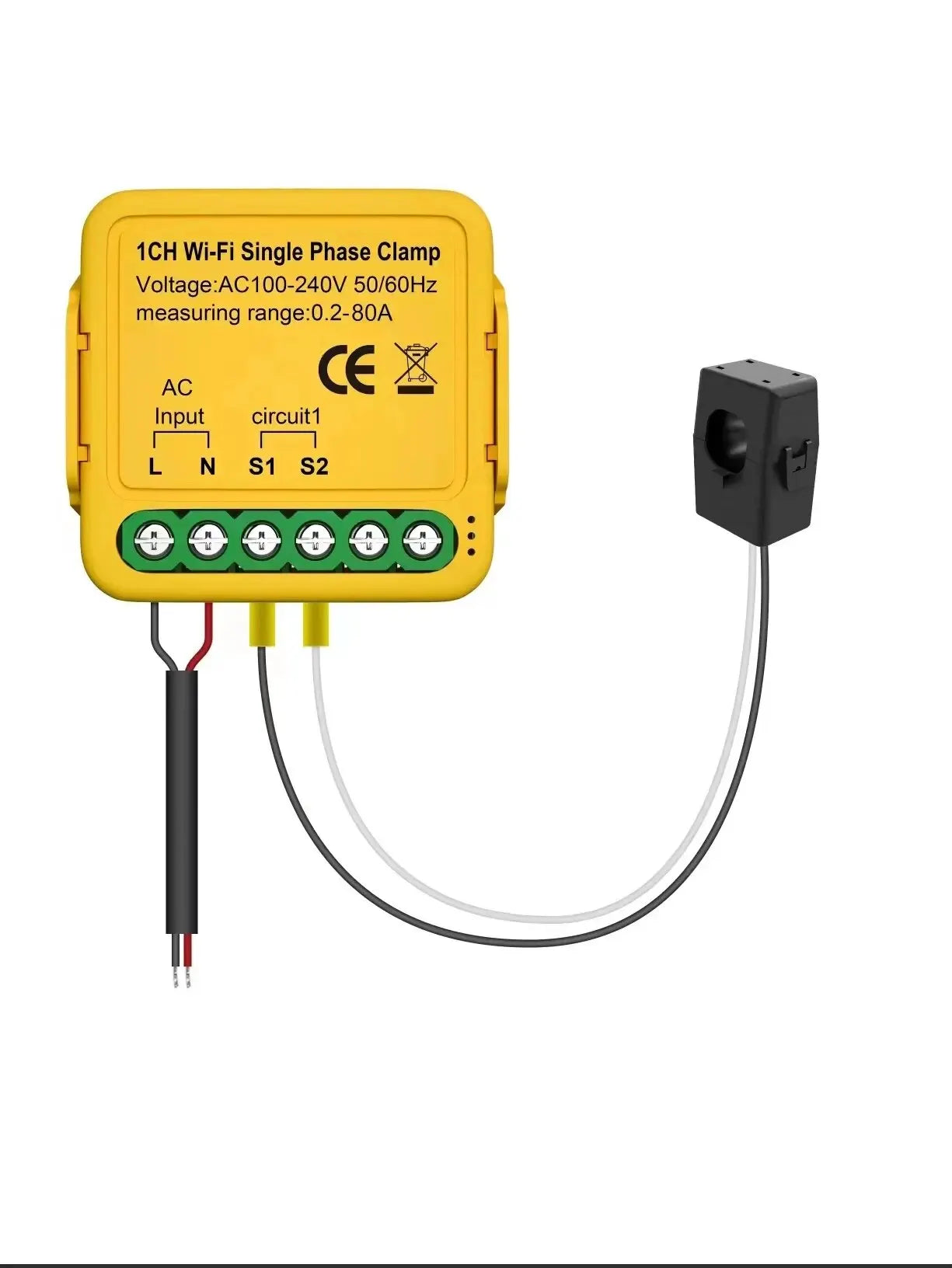 Smart Life Wi-Fi Energy Meter & KWh Monitor