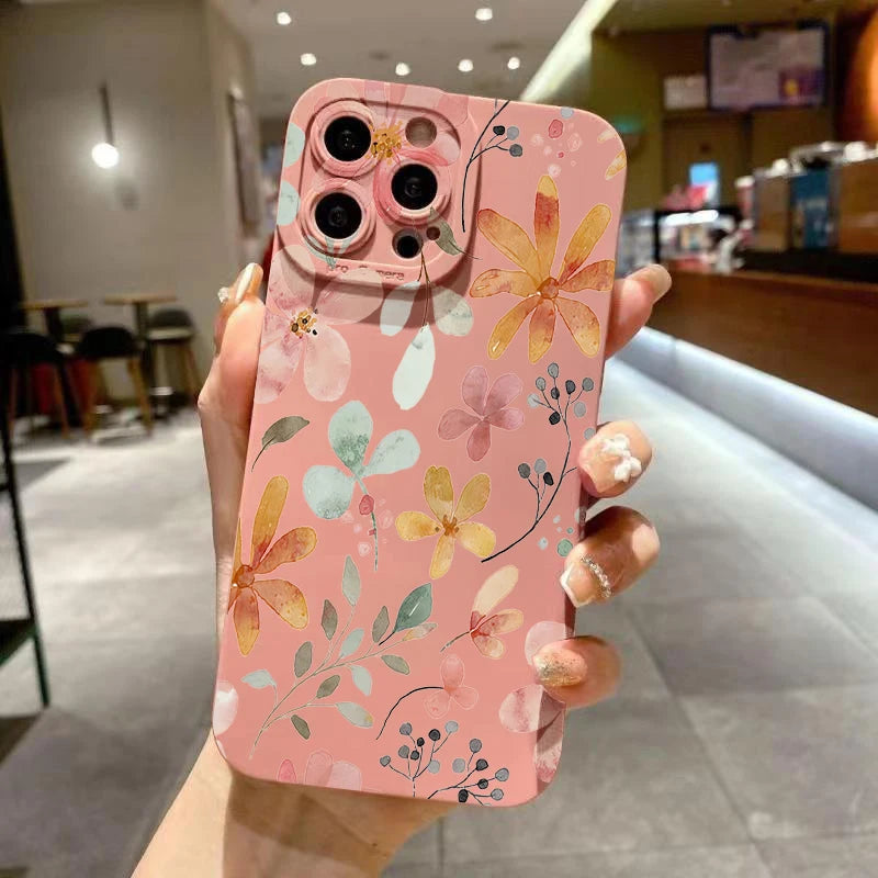Cute Spring Flower Phone Case For Xiaomi