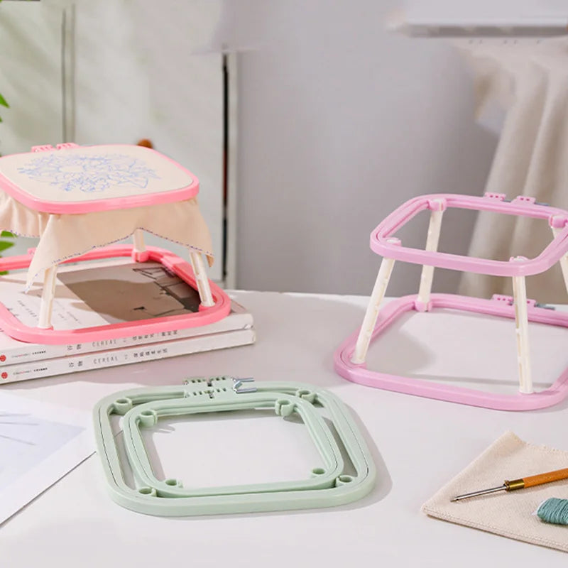 Double-Layer ABS Embroidery Hoop Frame Kit